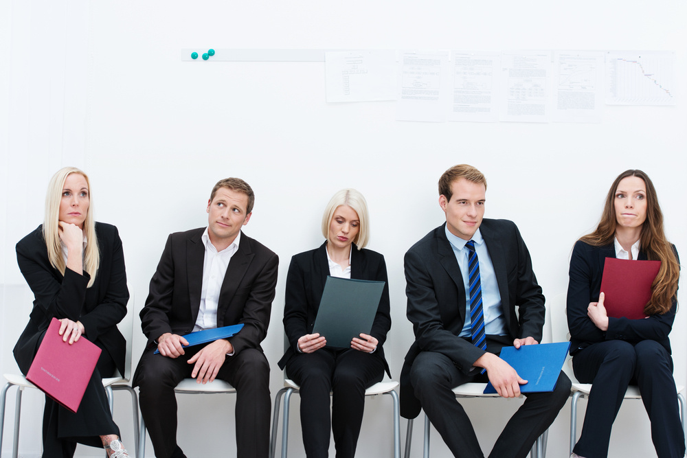 people interviewing